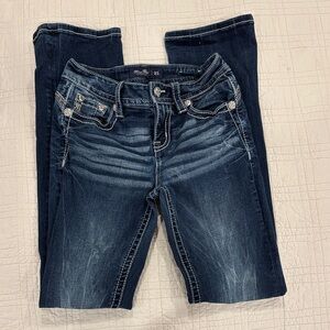 Miss Me Dark Blue Skinny Jeans